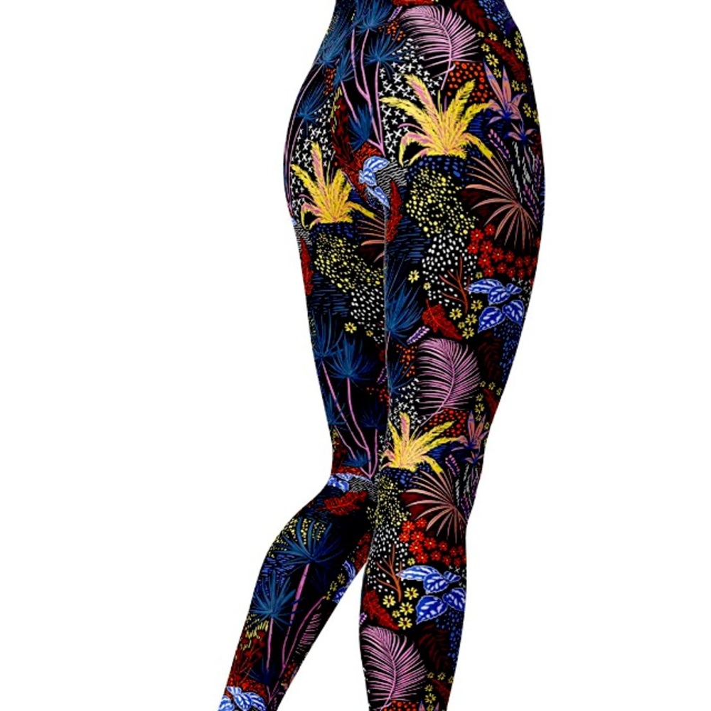 “Midnight jungle” leggings - Picture 2 of 12